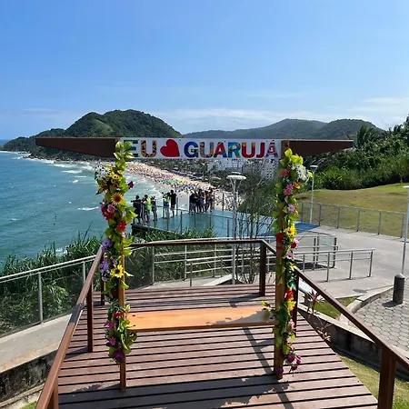 Apartamento Pe Na Areia Praia Tombo Guaruja Exterior photo